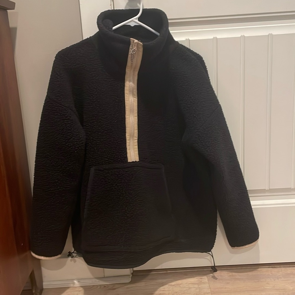 J Crew Polartec® fleece half-zip pullover